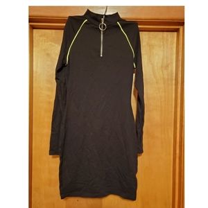 DIVEDED FITTED DRESS